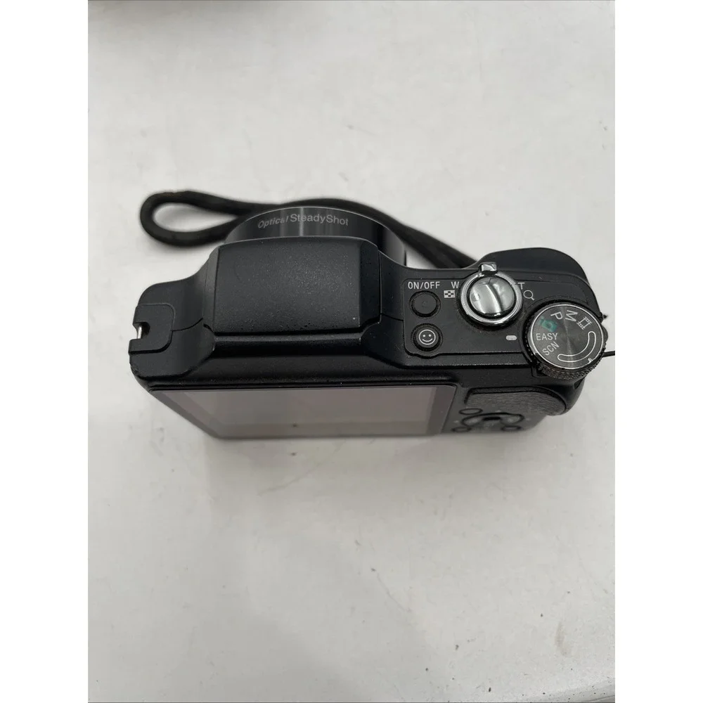 Sony Cyber-shot DSC-H20 Digital Camera 10.1MP+Battery+Charger+SD Card+Case*READ*